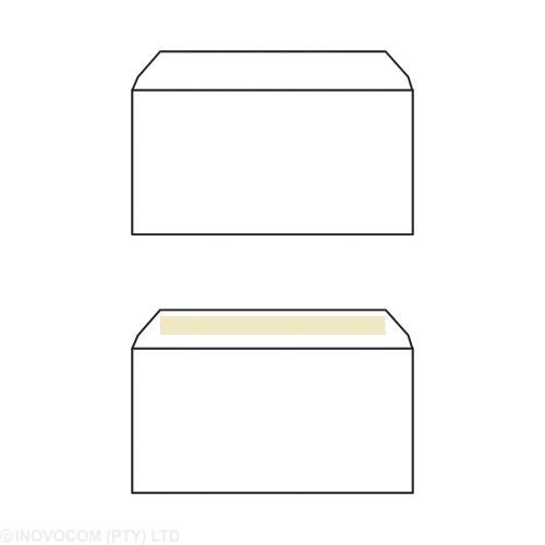 Picture of Dl-B S/Seal White Envelopes 500'S